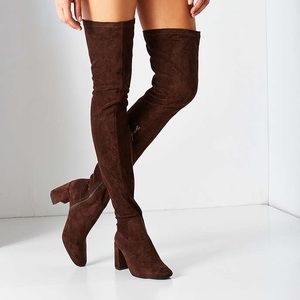 Jeffrey Campbell Cienega Suede OTK Boots